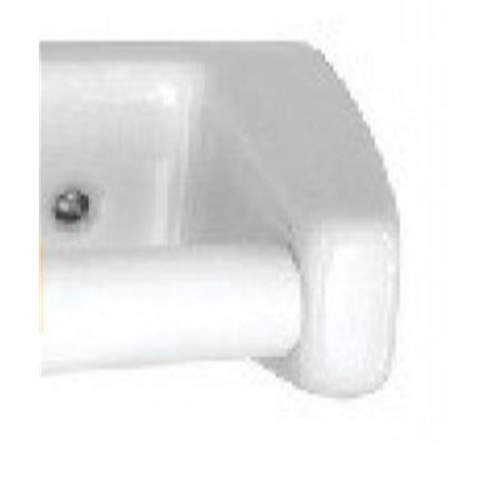JOHNSON SUISSE TOILET ROLL HOLDER SET WBBSTE000WW WHITE