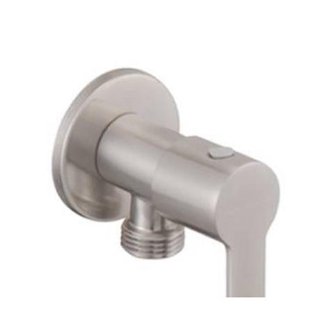 JOHNSON SUISSE MURANO 1/2" ANGLE VALVE WITH WALL FLANGE WBFA301420SS