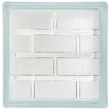 CHANG KAEW GLASS BLOCK 24X24X8CM BRICK GEM CLEAR
