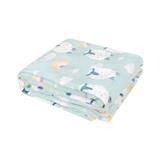 HLS BLANKET RAINBOW GREEN 50X60