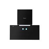 RUBINE CHIMNEY HOOD RCH-LUSTRO-BL BLACK 90CM 2050M3/H BLDC MOTOR