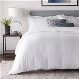 ZOE DUVET COVER 200TC ZH0009 DCPS PLAIN WHITE SINGLE