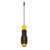 SCREWDRIVER STANLEY CUSHIONGRIP (+)#PH2 x 100mm
