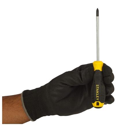 SCREWDRIVER STANLEY CUSHIONGRIP (+)#PH2 x 100mm
