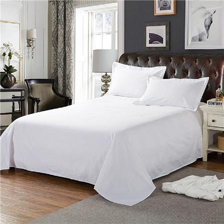 ZOE FLAT BEDSHEET 200TC ZH0004 BSPK KING