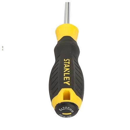 SCREWDRIVER STANLEY CUSHIONGRIP(-) #5 x 200mm