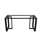 DINING TABLE METAL FRAME ELITE 1.5 BLK