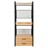 WARDROBE FURDINI PLANK W10-800-22D BROWN [EXCLUSIVE FROM HOMEPRO THAILAND]