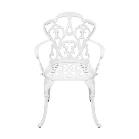 4-SEAT PATIO SET SPRING VICTORIA ALLOY WHITE [EXCLUSIVE FROM HOMEPRO THAILAND]