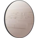 MOYA WALL MIRROR DIA BLACK TEA COLOR JY1101 50 CM
