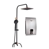 RUBINE SHOWER HEATER DC PUMP WITH RAIN SHOWER S731D-GRSS SILKY SAND