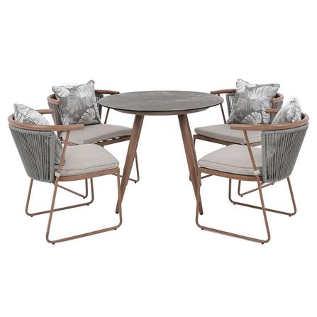 4-SEAT PATIO SET SPRING EMERALD [EXCLUSIVE FROM HOMEPRO THAILAND]