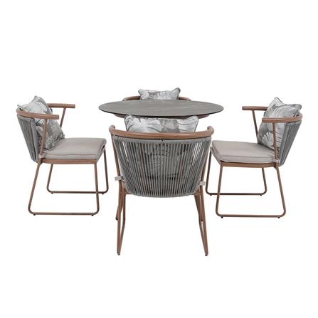 4-SEAT PATIO SET SPRING EMERALD [EXCLUSIVE FROM HOMEPRO THAILAND]
