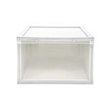 SHOE BOX DIY MONO 28X37X18.3CM WHITE