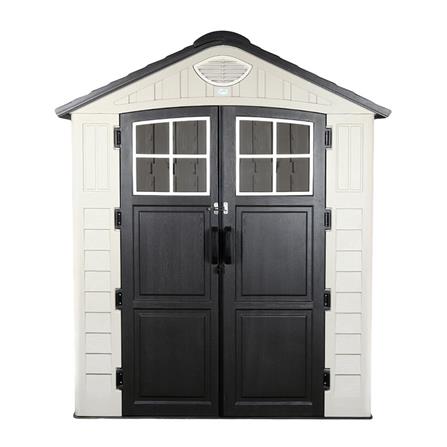 STORAGE SHED WITH CLEAR TOP PANELS SPRING EVEREST N1A1 197X129CM [EXCLUSIVE FROM HOMEPRO THAILAND]