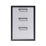 3-TIER DROP-IN DRAWER CABIN HARVIN 45.5X65.5CM GREY [EXCLUSIVE FROM HOMEPRO THAILAND]