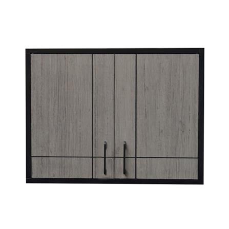 DOUBLE WALL CABINET CABIN CHIC 86X66CM GRAY