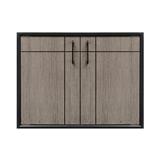 DOUBLE KITCHEN CABINET DOOR CABIN CHIC 84X64CM GRAY [EXCLUSIVE FROM HOMEPRO THAILAND]