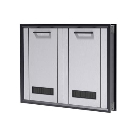 DOUBLE KITCHEN SINK CABINET DOOR CABIN HARVIN 84X64CM GREY [EXCLUSIVE FROM HOMEPRO THAILAND]