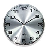 ECHT 16" E263-SR Wall Clock Silver