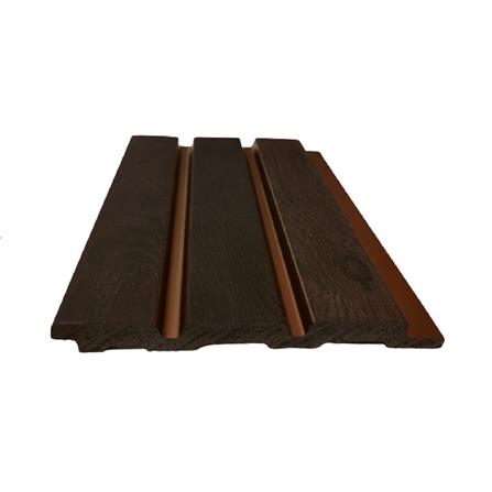 PREMO FLUTED WALL PANEL 290X12.2X1.2CM PS-JC1189-7024 WALNUT METALIC BRONZE LINE