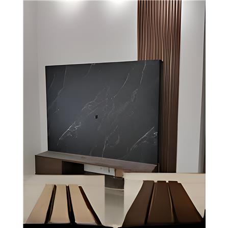 PREMO FLUTED WALL PANEL 290X12.2X1.2CM PS-JC1189-7024 WALNUT METALIC BRONZE LINE