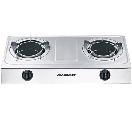 FABER INFRARED GAS STOVE FS LAVICO 5523 2 BURNERS STAINLESS STEEL 3.6KW
