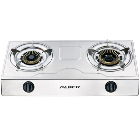 FABER GAS STOVE FS CASA 2302 2 BURNERS STAINLESS STEEL 3.4KW