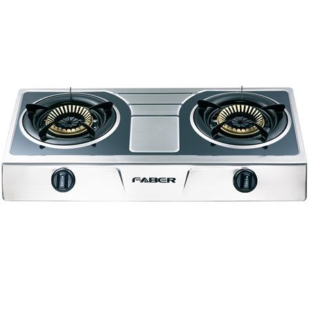 FABER GAS STOVE FS CASA 2322 2 BURNERS STAINLESS STEEL 3.6KW