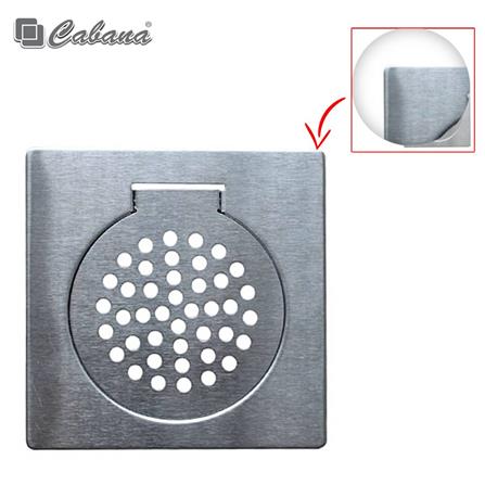 CABANA STAINLESS STEEL FLOOR TRAP DRAIN CB6622 150X150MM