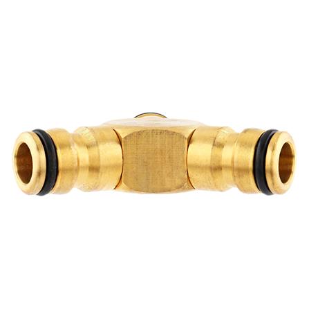 SPRING 3-WAY BRASS HOSE FITTING NB-B3-WAY 5/8&rdquo;