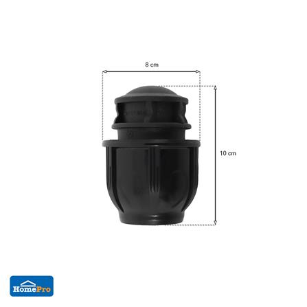 SPRING PE COMPRESSION END CAP FITTING 20MM