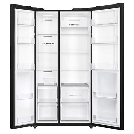 HAIER SIDE BY SIDE REFRIGERATOR HRF-689SI(GE) 689L BLACK