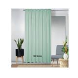 RED DANIELLE CURTAIN FRENCH PLEAT URBAN C22 80945-3 SLIT GREEN