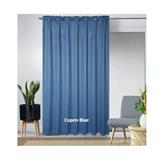 RED DANIELLE CURTAIN FRENCH PLEAT URBAN C22 80946-3 COPEN BLUE