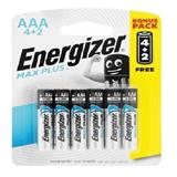 MAX PLUS ALKALINE AAA 4+2 1.5V EP92BP4 ENERGIZER