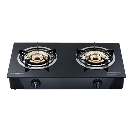 FABER GLASS TOP GAS STOVE FC GLAZZO G2713 2BURNERS 3.6KW