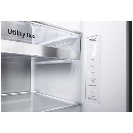 LG SIDE BY SIDE REFRIGERATOR GC-V257CQFW 655L DARK GREY