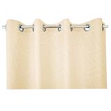 HLS CURTAIN EYELET HAZA UV 150X250CM CREAM