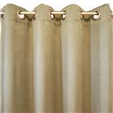 HLS CURTAIN EYELET GLOSSVA UV 130X180CM GOLD