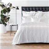 ZOE DUVET COVER 300TC ZH0025 DC3cmK SATIN STRIPE KING SIZE
