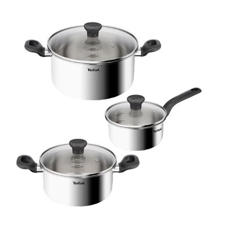 TEFAL STAINLESS STEEL STARTER STEWPOT 24CM (NIH)-E32546