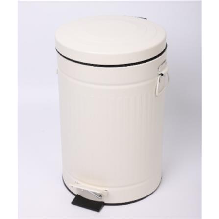 ROUND DUSTBIN META ACOO 12L CREAM 25X25X39.5CM