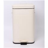 SQUARE DUSTBIN META ACOO 12L CREAM 23X31X43CM