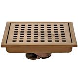 CABANA STAINLESS STEEL FLOOR TRAP DRAIN CB6409-RG 150X150MM