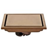 CABANA STAINLESS STEEL FLOOR TRAP DRAIN CB6408-RG 150X150MM
