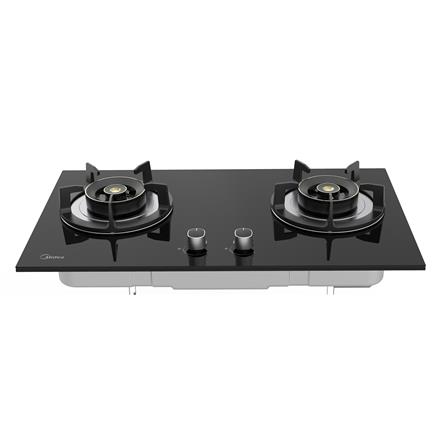 MIDEA GAS HOB MGH-2590GL(RFID) 2BURNERS 5.2KW 76CM WITH INTERLINK HOOD & HOB