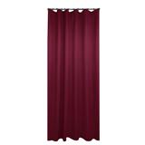 HLS CURTAIN HOOK LILY UV 140X310CM RED