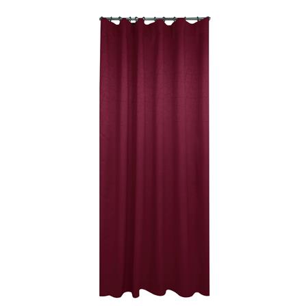 HLS CURTAIN HOOK LILY UV 140X180CM RED