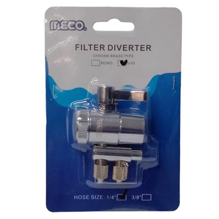 MECO MFD102 DOUBLE BRASS DIVERTERS VALVE (DUO)